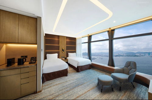 香港181酒店,花500在香港住了个32平的房间